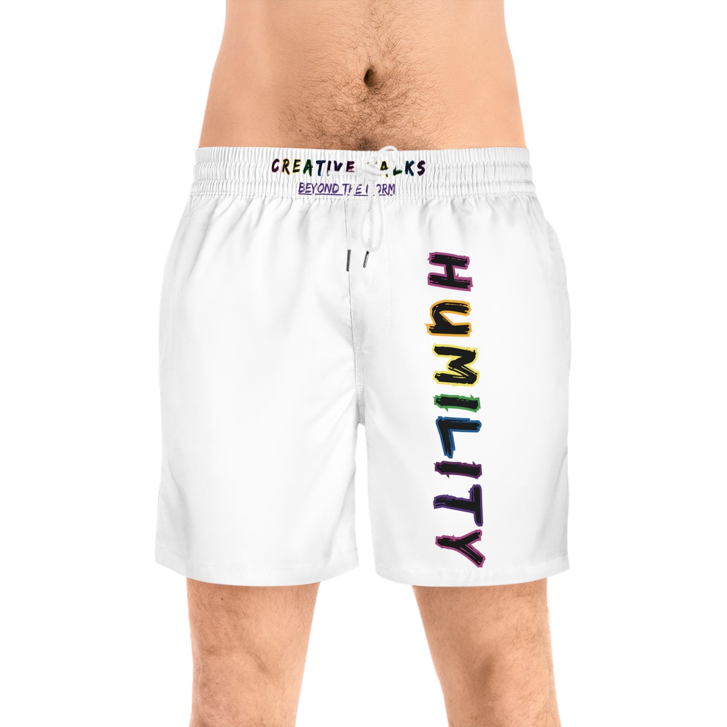 CreativeTalksBTN "HUMILITY" Men's Swim Shorts
