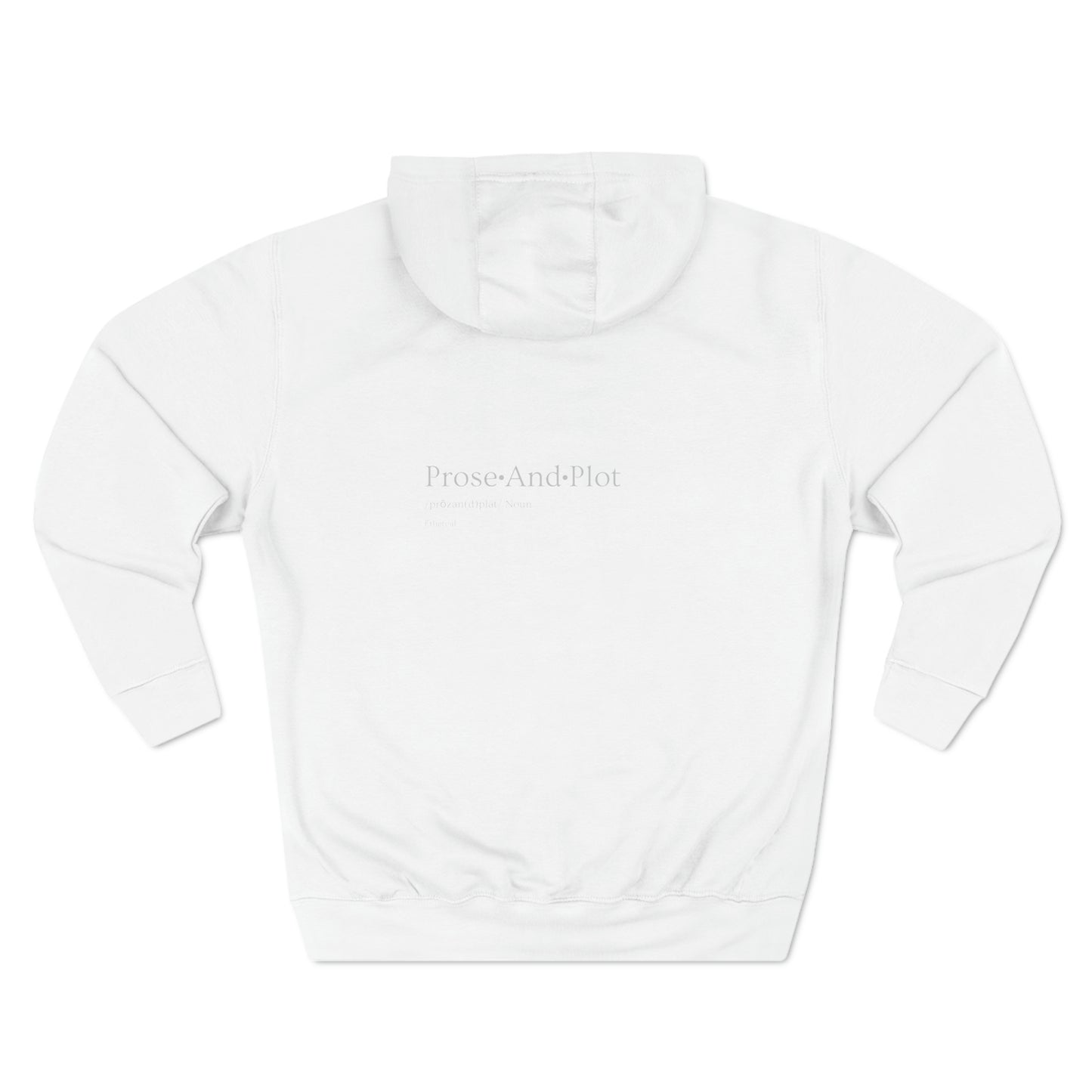 ProseAndPlot: The Angelic Strawberry Tree 3, Three-Panel Fleece Hoodie