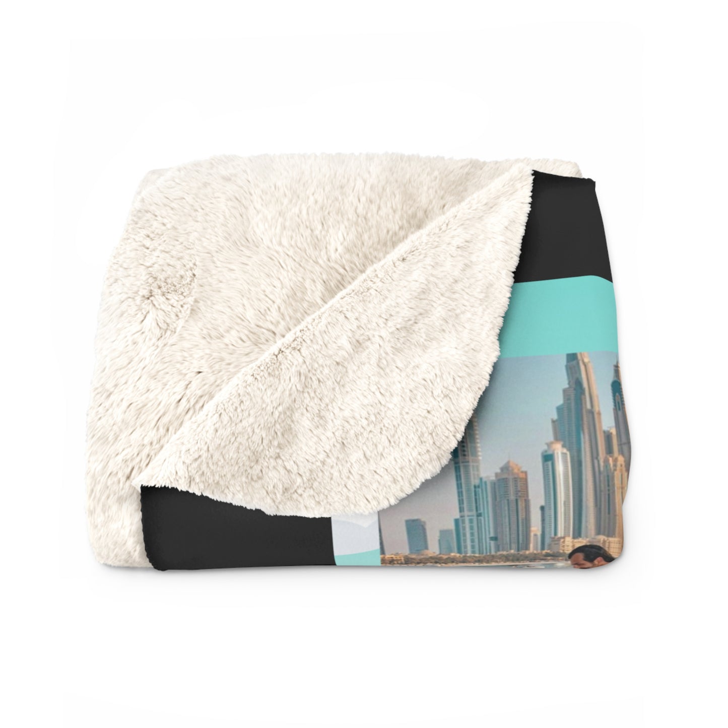 Custom Turnedmeintowho Sherpa Fleece Blanket