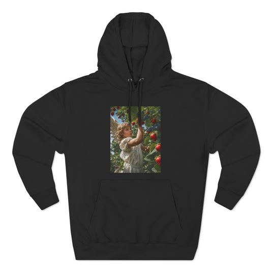 ProseAndPlot: The Legendary Strawberry Tree, Three-Panel Fleece Hoodie