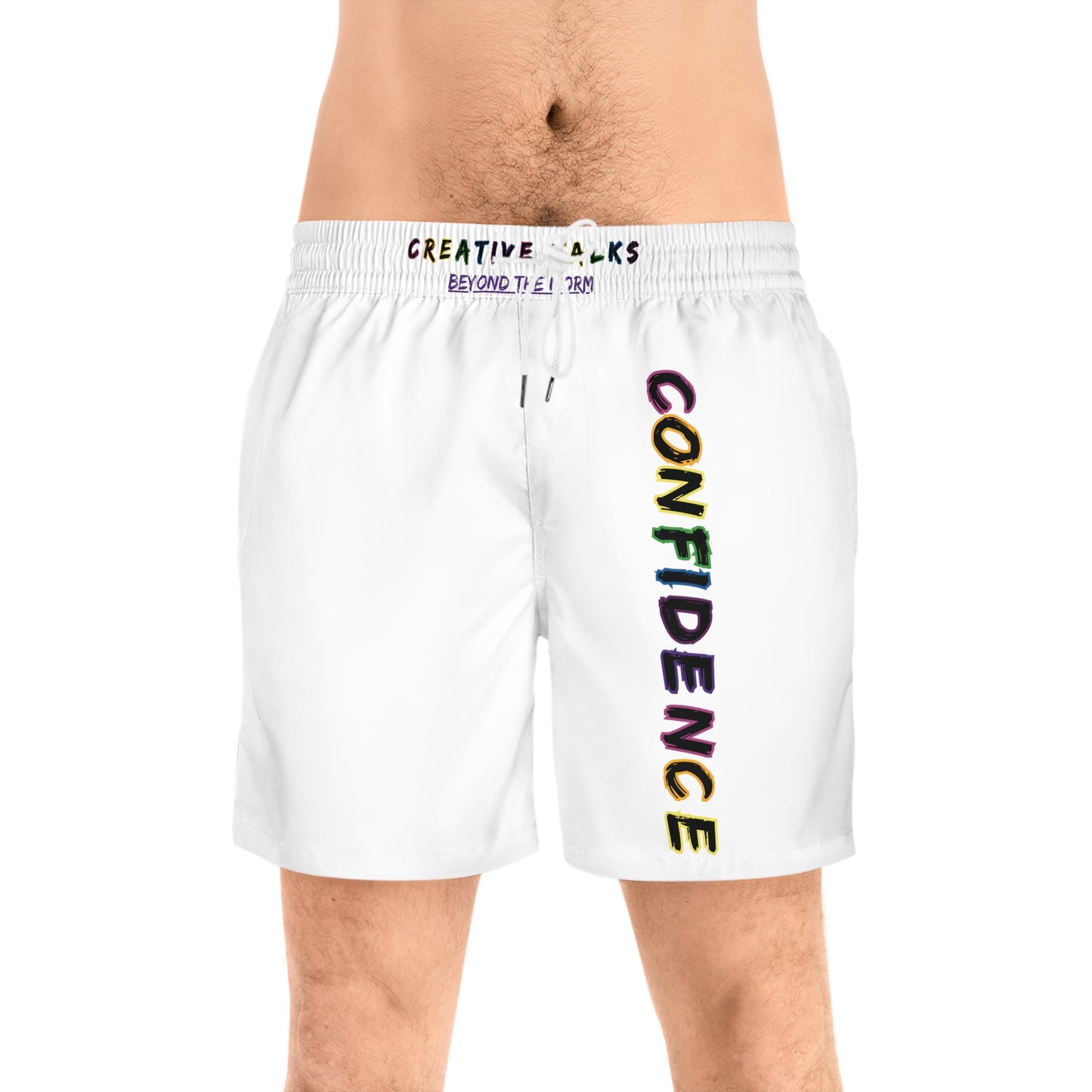 CreativeTalksBTN "CONFIDENCE" Men's Swim Shorts